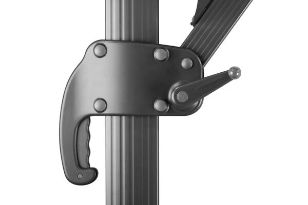 Schneider® SCHNEIDER Rhodos Grande Ampelschirm, Anthrazit, Rund, Ø 400 Cm 10 Schneider® SCHNEIDER Rhodos Grande Ampelschirm, Anthrazit, Rund, Ø 400 Cm – Bild 10