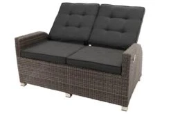 Ploß Rocking Comfort Dining / Lounge 2-Sitzer Sofa, Grau/braun-meliert, Polyrattan, 148x85x112 Cm, Verstellbar 22 Ploß Rocking Comfort Dining / Lounge 2-Sitzer Sofa, Grau/braun-meliert, Polyrattan, 148x85x112 Cm, Verstellbar -Garden Ease Wohnen Verkaufe 10 18206.jpg