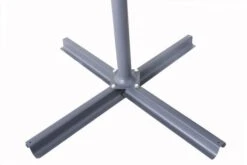 OUTFLEXX Ampelschirm, Anthrazit/creme, Pulverbesch. Aluminium, 250x250cm, Inkl. Plattenständer -Garden Ease Wohnen Verkaufe 10 18353.jpg