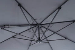 OUTFLEXX Ampelschirm, Anthrazit/grau, Alu/Polyester, 350x350cm, Inkl. Plattenständer -Garden Ease Wohnen Verkaufe 10 20363.jpg