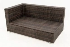 OUTFLEXX 2-Sitzer Ecksofa, Braun Marmoriert, Polyrattan, 145 X 85 X 70 Cm, Wasserfeste Kissenbox, Armlehne Re. 21 OUTFLEXX 2-Sitzer Ecksofa, Braun Marmoriert, Polyrattan, 145 X 85 X 70 Cm, Wasserfeste Kissenbox, Armlehne Re. -Garden Ease Wohnen Verkaufe 11 15734 4 BOX.jpg
