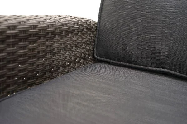 Ploß Rocking Comfort Dining / Lounge 2-Sitzer Sofa, Grau/braun-meliert, Polyrattan, 148x85x112 Cm, Verstellbar 11 Ploß Rocking Comfort Dining / Lounge 2-Sitzer Sofa, Grau/braun-meliert, Polyrattan, 148x85x112 Cm, Verstellbar – Bild 11