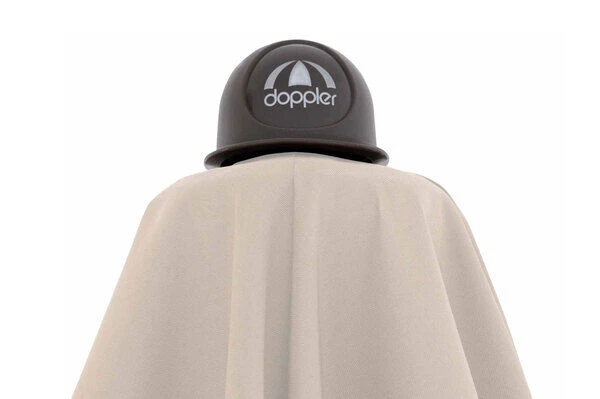 DOPPLER Alu Wood Pendelschirm, Natur, Alu/Polyester, 300x220 Cm, Mit Kurbel, Holzoptik 9 DOPPLER Alu Wood Pendelschirm, Natur, Alu/Polyester, 300x220 Cm, Mit Kurbel, Holzoptik – Bild 9