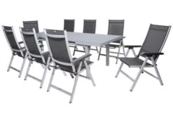 KETTLER BasicPlus Esstischgarnitur, Silber, Alu/Textilene, Tisch 180/240x100cm, 8 Multipositionssessel -Garden Ease Wohnen Verkaufe 12 19308.jpg