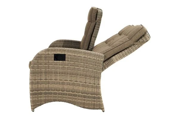 Ploß Rabida Comfort Dining / Lounge 3-Sitzer Sofa, Champagner-meliert, Polyrattan, 210x85x112 Cm, Verstellbar 13 Ploß Rabida Comfort Dining / Lounge 3-Sitzer Sofa, Champagner-meliert, Polyrattan, 210x85x112 Cm, Verstellbar – Bild 13