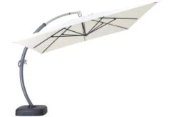 OUTFLEXX Luxus Ampelschirm, Anthrazit/creme, Edelstahl/Aluminium, 350x350cm, Inkl. Schirmständer Und Schutzhülle -Garden Ease Wohnen Verkaufe 15 18351.jpg