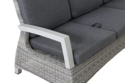 SIENA GARDEN Corido 3-Sitzer Sofa, Ice Grey, Alu / Gardino®-Geflecht, 206x87x103 Cm, Verstellb. Rückenlehnen -Garden Ease Wohnen Verkaufe 15 20197.jpg
