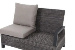 SIENA GARDEN Corido 2-Sitzer Sofa, Charcoal, Alu / Gardino®-Geflecht, 136x83x88 Cm, Armlehne Links -Garden Ease Wohnen Verkaufe 16 20190.jpg