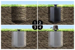 OUTFLEXX Bodenanker XL Für Ampelschirme, Anthrazit, Pulverbesch. Stahl, 28x28x60,5, Zum Einbetonieren 9 OUTFLEXX Bodenanker XL Für Ampelschirme, Anthrazit, Pulverbesch. Stahl, 28x28x60,5, Zum Einbetonieren -Garden Ease Wohnen Verkaufe 18356 02.jpg