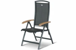 HARTMAN Yasmani/Raffaelo Esstischgruppe, Xerix, Alu/Teakholz, 240x100cm, 6 Stapel-, 2 Multipositionssessel -Garden Ease Wohnen Verkaufe 19054 3.jpg