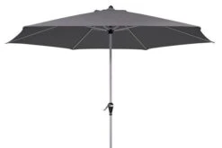 DOPPLER Active Auto Tilt Mittelstockschirm, Anthrazit, Aluminium/Textil, Ø 320 Cm, Mit Kurbel