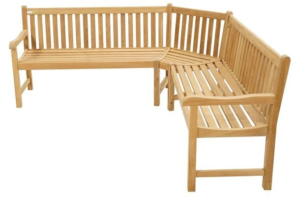 Eckbank Coventry Aus Teakholz Von Ploß, 200x200 Cm 1 Eckbank Coventry Aus Teakholz Von Ploß, 200x200 Cm