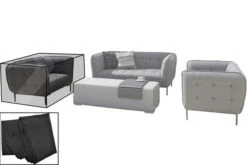 OUTFLEXX Premium Abdeckhaube, Für Sessel, Z.B. 18531, Schwarz, 103 X 90 X 75 Cm, Wasserbeständig