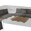 OUTFLEXX Premium Abdeckhaube Für Lounge, Z.B. 20304, 279x359x60cm, Wasserbeständig, Schwarz