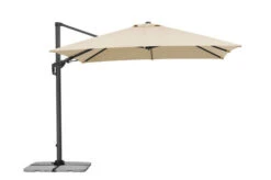 Schneider® SCHNEIDER Rhodos Twist Ampelschirm, Natur, 300x300 Cm, Quadratisch -Garden Ease Wohnen Verkaufe 1 22315.jpg