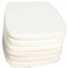 OUTFLEXX 6er-Set Sitzkissen Für Esstischgarnituren, Creme-weiß, Wasserabweisend