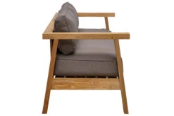 OUTFLEXX Hamim 2-Sitzer, Natur/grau, Teak/Olefin, 190 X 80 X 60 Cm, Recycled Teak 13 OUTFLEXX Hamim 2-Sitzer, Natur/grau, Teak/Olefin, 190 X 80 X 60 Cm, Recycled Teak -Garden Ease Wohnen Verkaufe 21686 12.jpg