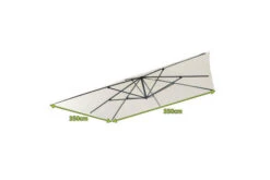 OUTFLEXX Ersatzdach Für Ampelschirme, Polyester, Creme, 350x350cm 7 OUTFLEXX Ersatzdach Für Ampelschirme, Polyester, Creme, 350x350cm -Garden Ease Wohnen Verkaufe 21763 4.jpg