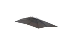 OUTFLEXX Ersatzdach Für Ampelschirme, Anthrazit, Polyester, 250x250cm