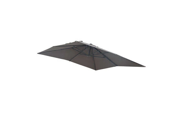 OUTFLEXX Ersatzdach Für Ampelschirme, Anthrazit, Polyester, 250x250cm 1 OUTFLEXX Ersatzdach Für Ampelschirme, Anthrazit, Polyester, 250x250cm