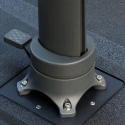 OUTFLEXX Ampelschirm, Anthrazit, Aluminium/Polyester, 300x300cm, Quadratisch -Garden Ease Wohnen Verkaufe 21787 13.jpg