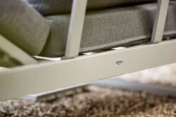 SIENA GARDEN Avenia Dining-Bank/Liege, Matt Weiß-grau/stone Grey, Aluminium, 73x195x70 Cm, Inkl. Sitz-und Rückenkissen -Garden Ease Wohnen Verkaufe 21999 4.jpg