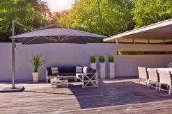 SIENA GARDEN Stratos Ampelschirm, Anthrazit/grau Meliert, Alu/Polyester, 300x400 Cm, UPF 50+, 360° Drehbar, 6-fach Neigbar -Garden Ease Wohnen Verkaufe 22009 9.jpg