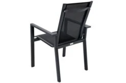 OUTFLEXX Esstischgarnitur, OUTFLEXX® Anthrazit Matt, Alu / Spraystone / Textil, Tisch 180/280x100cm, 8 Stapelsessel -Garden Ease Wohnen Verkaufe 22137 14.jpg