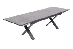 OUTFLEXX Esstischgarnitur, OUTFLEXX® Anthrazit Matt, Alu /HPL / Teak, Tisch 180/280x100cm, 10 Multipositionssessel -Garden Ease Wohnen Verkaufe 22148 9.jpg