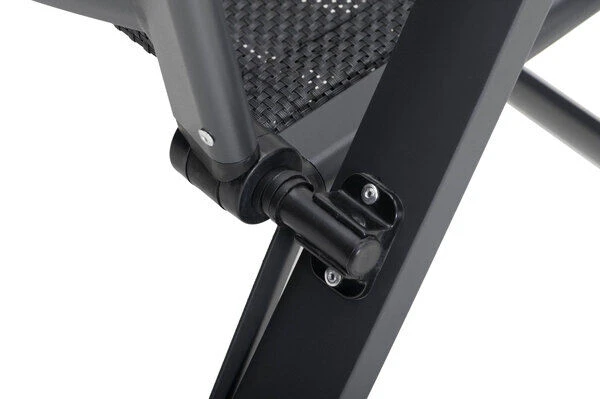 OUTFLEXX Esstischgarnitur, OUTFLEXX® Anthrazit Matt, Alu / Teak / Textil, Esstisch Ø 150 Cm, 5 Multipositionssessel 12 OUTFLEXX Esstischgarnitur, OUTFLEXX® Anthrazit Matt, Alu / Teak / Textil, Esstisch Ø 150 Cm, 5 Multipositionssessel – Bild 12