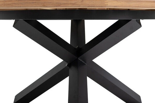 OUTFLEXX Esstischgarnitur, OUTFLEXX® Anthrazit Matt, Alu / Teak / Textil, Esstisch Ø 150 Cm, 5 Multipositionssessel 7 OUTFLEXX Esstischgarnitur, OUTFLEXX® Anthrazit Matt, Alu / Teak / Textil, Esstisch Ø 150 Cm, 5 Multipositionssessel – Bild 7