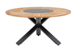 OUTFLEXX Esstischgarnitur, OUTFLEXX® Anthrazit Matt, Alu / Teak / Textil, Esstisch Ø 150 Cm, 5 Multipositionssessel 22 OUTFLEXX Esstischgarnitur, OUTFLEXX® Anthrazit Matt, Alu / Teak / Textil, Esstisch Ø 150 Cm, 5 Multipositionssessel -Garden Ease Wohnen Verkaufe 22200 9.jpg