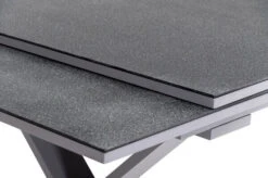 OUTFLEXX Esstischgarnitur, Silber, Alu / Spraystone / Textil, Tisch 180/280x100cm, 10 Multipositionssessel -Garden Ease Wohnen Verkaufe 22213 9.jpg