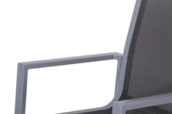 OUTFLEXX Esstischgarnitur, Silber, Alu / HPL / Textil, Tisch 180/280x100cm, 8 Stapelsessel, 2 Multipo -Garden Ease Wohnen Verkaufe 22228 20.jpg