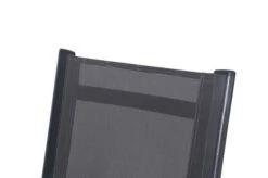 OUTFLEXX Esstischgarnitur, Anthrazit, Alu / Keramik / Textil, 180/280x100cm, 2 Multipo, 4 Stapelsessel -Garden Ease Wohnen Verkaufe 22235 20.jpg