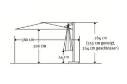 Schneider® SCHNEIDER Rhodos Grande Ampelschirm, Natur, 300x400 Cm, Rechteckig -Garden Ease Wohnen Verkaufe 22316 5.jpg