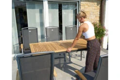 HARTMAN Silencio / RaffaeloSitzgruppe, Xerix/natur, Alu/Teak, 4 Multipo, 160/220x90cm, FSC-Teak Armlehnen -Garden Ease Wohnen Verkaufe 22443 9 3.jpg 3