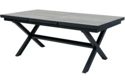 Ploß Louvra 2 Esstischgruppe, Natur-anthrazit, Polyrattan/Alu, 6 Sessel, Tisch 160/210 X 100 Cm -Garden Ease Wohnen Verkaufe 22672 4.jpg