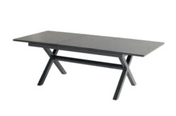 HARTMAN Xanadu / Alice Sitzgruppe, Xerix/natur, Alu/Teak/Glaskeramik, 4x4 Textilen, 4 Dining Sessel, 160/220x100cm, FSC-Teak Armlehnen -Garden Ease Wohnen Verkaufe 23247 2.jpg