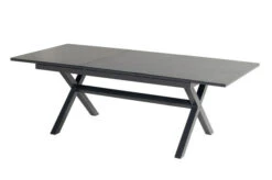 HARTMAN Xanadu / Aruba Sitzgruppe, Xerix/natur, Alu/Teak/Glaskeramik, 4 Multipo, 160/220x100cm, FSC-Teak Armlehnen -Garden Ease Wohnen Verkaufe 23267 2.jpg