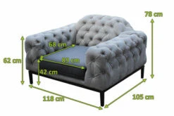 OUTFLEXX Premium Abdeckhaube Für Sessel, Schwarz, Z.B. 21870, 120 X 107 X 75 Cm, Wasserbeständig, Integriertes Zugband 9 OUTFLEXX Premium Abdeckhaube Für Sessel, Schwarz, Z.B. 21870, 120 X 107 X 75 Cm, Wasserbeständig, Integriertes Zugband -Garden Ease Wohnen Verkaufe 23415 5.jpg