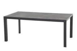 SIENA GARDEN Carlos/Solea Dining Set, Anthrazit/blau, Keramik/Gardino®-Geflecht/Alu, 180 X 100cm, Inkl. 4 Diningsessel, Stufenlos Verstellbar -Garden Ease Wohnen Verkaufe 23688 01.JPG