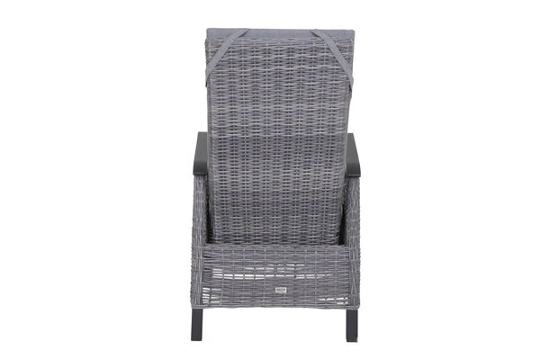 SIENA GARDEN Silva/Solea Dining Set, Anthrazit/grau/blau, Alu/Gardino®-Geflecht/Keramik, 140 X 90cm, Inkl. 4 Diningsessel, Stufenlos Verstellbar 7 SIENA GARDEN Silva/Solea Dining Set, Anthrazit/grau/blau, Alu/Gardino®-Geflecht/Keramik, 140 X 90cm, Inkl. 4 Diningsessel, Stufenlos Verstellbar – Bild 7