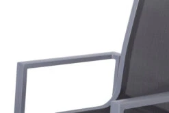 KETTLER Cubic Esstischgarnitur, Silber/anthrazit/grau, Alu/Textilene, Tisch 160x90 Cm, 4 Stapelsessel, 2 Multipo 15 KETTLER Cubic Esstischgarnitur, Silber/anthrazit/grau, Alu/Textilene, Tisch 160x90 Cm, 4 Stapelsessel, 2 Multipo -Garden Ease Wohnen Verkaufe 28710 7.jpg