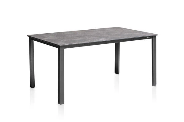 KETTLER Cubic/Altura Esstischgarnitur, Anthrazit, Alu/Kettalit/Textilene, 160x90 Cm, 4 Multipos 3 KETTLER Cubic/Altura Esstischgarnitur, Anthrazit, Alu/Kettalit/Textilene, 160x90 Cm, 4 Multipos – Bild 3