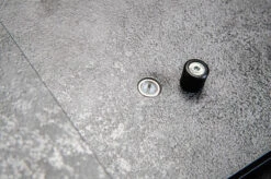 KETTLER Cubic/Basic Plus Padded Esstischgarnitur, Anthrazit, Alu/HPL/Textilene, 140/210x70 Cm, 4 Stapelsessel -Garden Ease Wohnen Verkaufe 28840 04.jpg