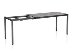 KETTLER Cubic/Altura Esstischgarnitur, Anthrazit, Alu/HPL/Textilene, 140/210x70 Cm, 8 Stapelsessel -Garden Ease Wohnen Verkaufe 28850 07.jpg