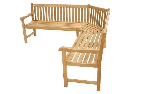 Eckbank Coventry Aus Teakholz Von Ploß, 200x200 Cm 2 Eckbank Coventry Aus Teakholz Von Ploß, 200x200 Cm – Bild 2