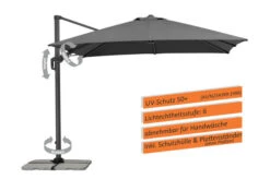 Schneider® SCHNEIDER Rhodos Twist Ampelschirm, Anthrazit, Quadratisch, 300 X 300 Cm -Garden Ease Wohnen Verkaufe 2 13623 2.jpg