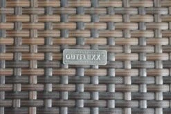 OUTFLEXX 2-Sitzer Ecksofa, Braun Marmoriert, Polyrattan, 145 X 85 X 70 Cm, Wasserfeste Kissenbox, Armlehne Li. -Garden Ease Wohnen Verkaufe 3 15734 3 BOX.jpg